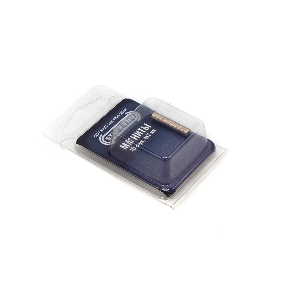 Магниты Stuff-Pro для миниатюр, 3 упаковки по 10 магнитов, 4х2 мм