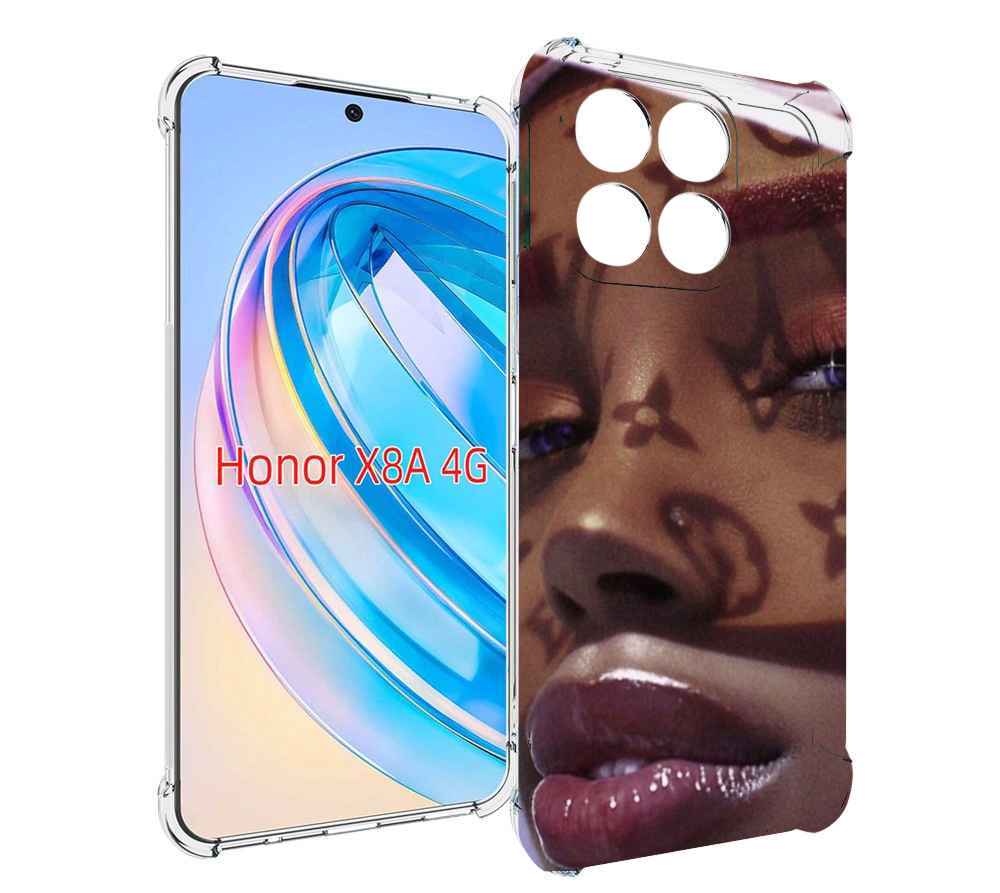 

Чехол MyPads лицо девушки тень женский для Honor X8a, Tocco