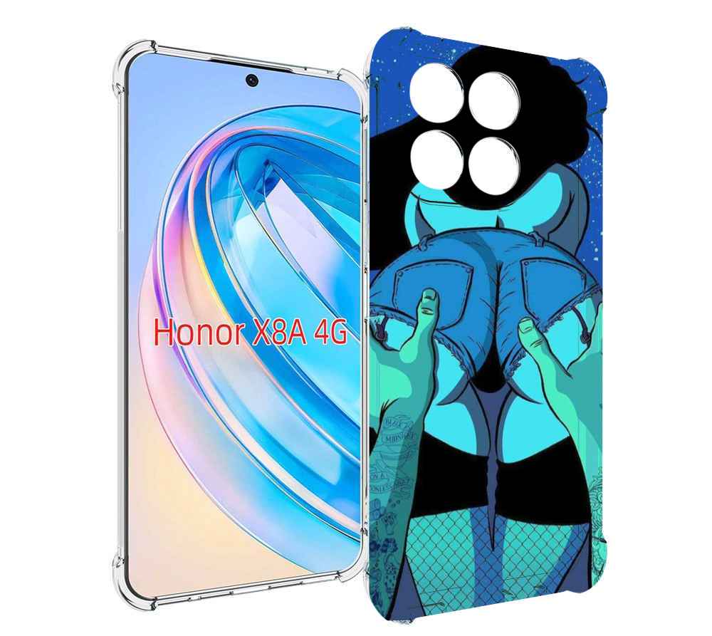

Чехол MyPads любитель потрогать для Honor X8a, Tocco