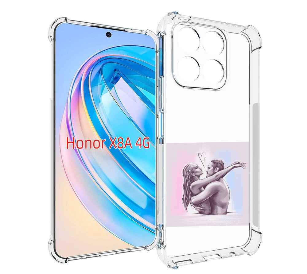 

Чехол MyPads любовные-тела для Honor X8a, Tocco