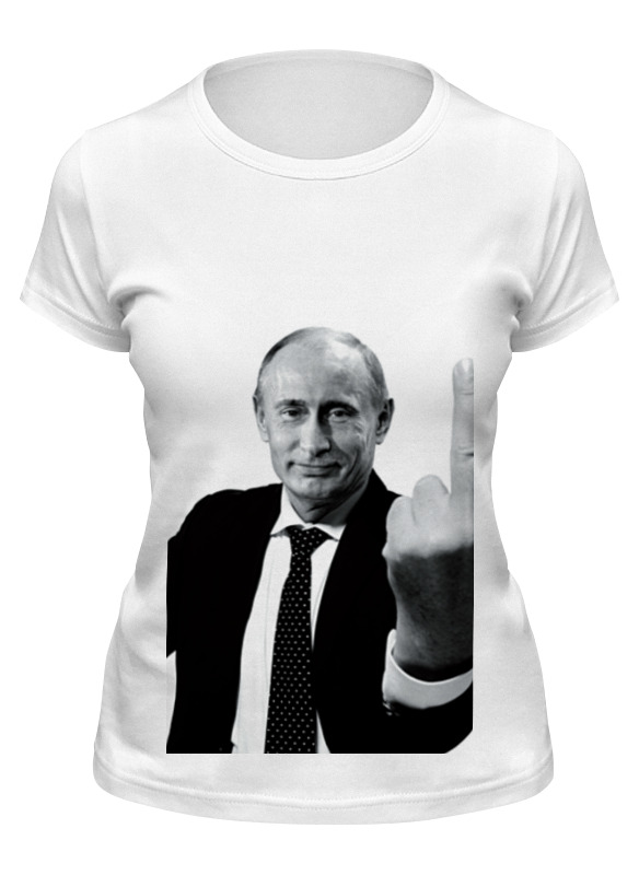 

Футболка женская Printio Владимир владимирович путин белая XL, Белый, Владимир владимирович путин