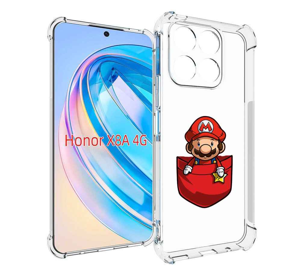 

Чехол MyPads марио в кармашке детский для Honor X8a, Tocco