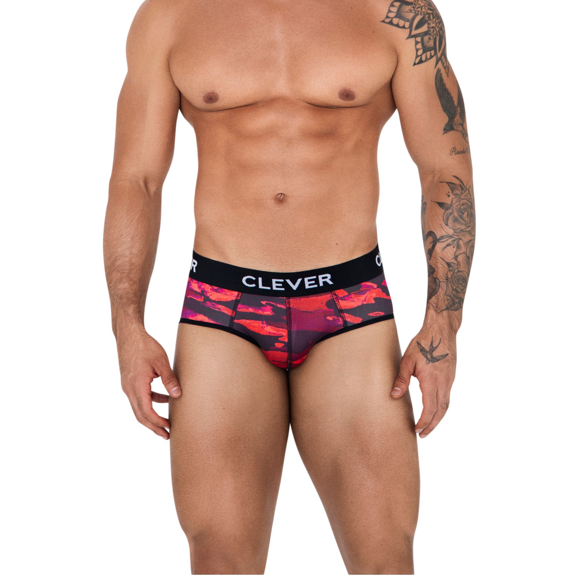 

Трусы мужские Clever Masculine Underwear 152305 красные XL 1 штука, Красный, 152305