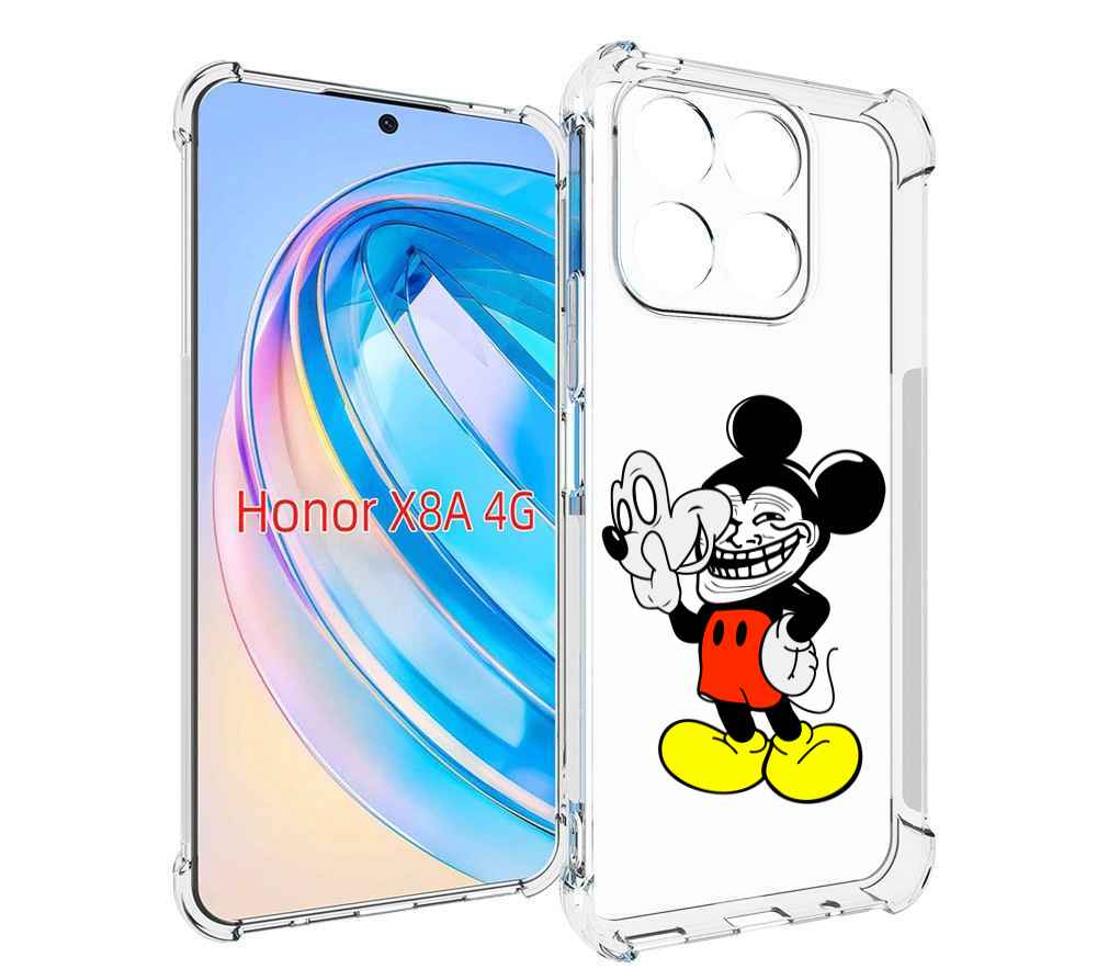 

Чехол MyPads микки-маус-троллер для Honor X8a, Tocco
