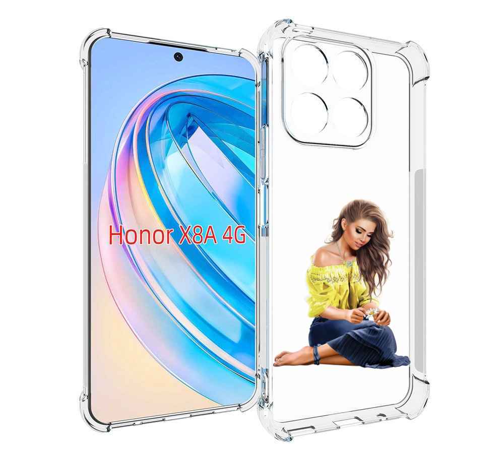 

Чехол MyPads миленькая-девочка женский для Honor X8a, Tocco