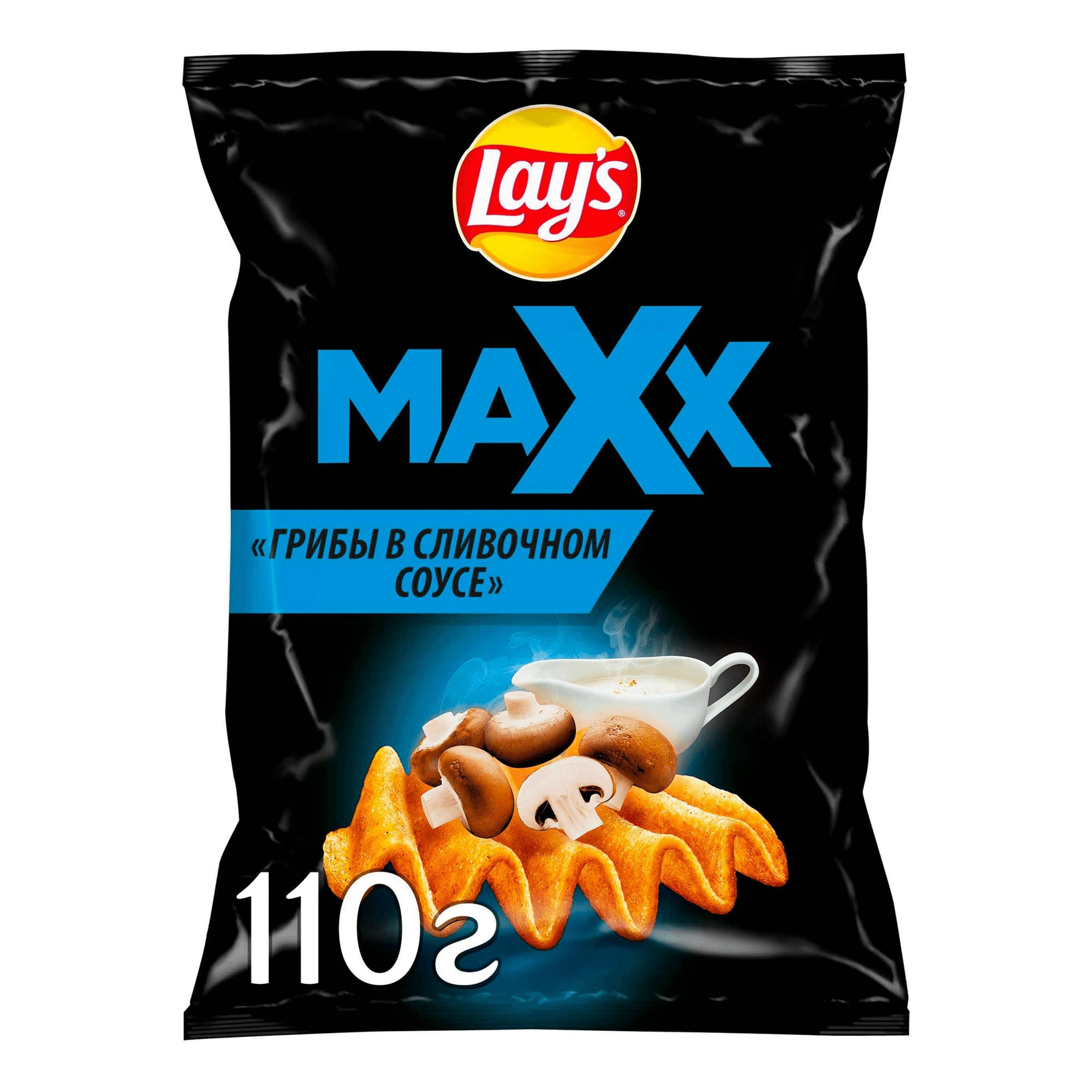 

Чипсы картофельные Lay's Maxx грибы 110 г