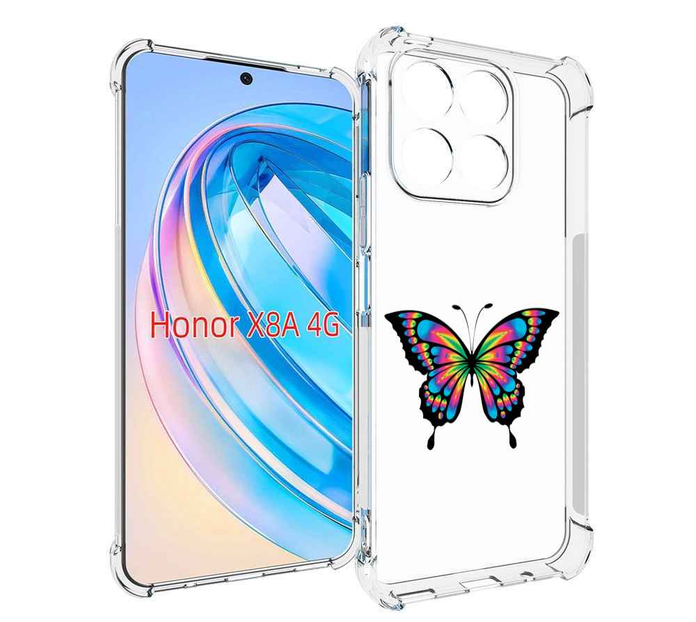 

Чехол MyPads мини-бабочка для Honor X8a, Tocco