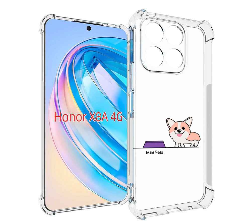 

Чехол MyPads мини-питомец детский для Honor X8a, Tocco