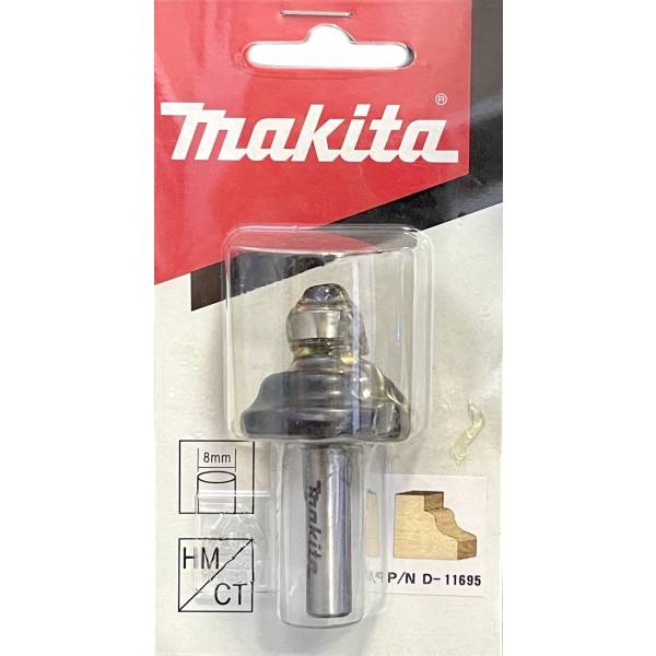 Фреза кромочная калевочная Makita Волнистый молдинг 318х1428х8х32х2Т D-11695 1680₽