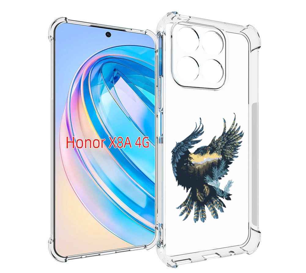 

Чехол MyPads мирок в соколе для Honor X8a, Tocco