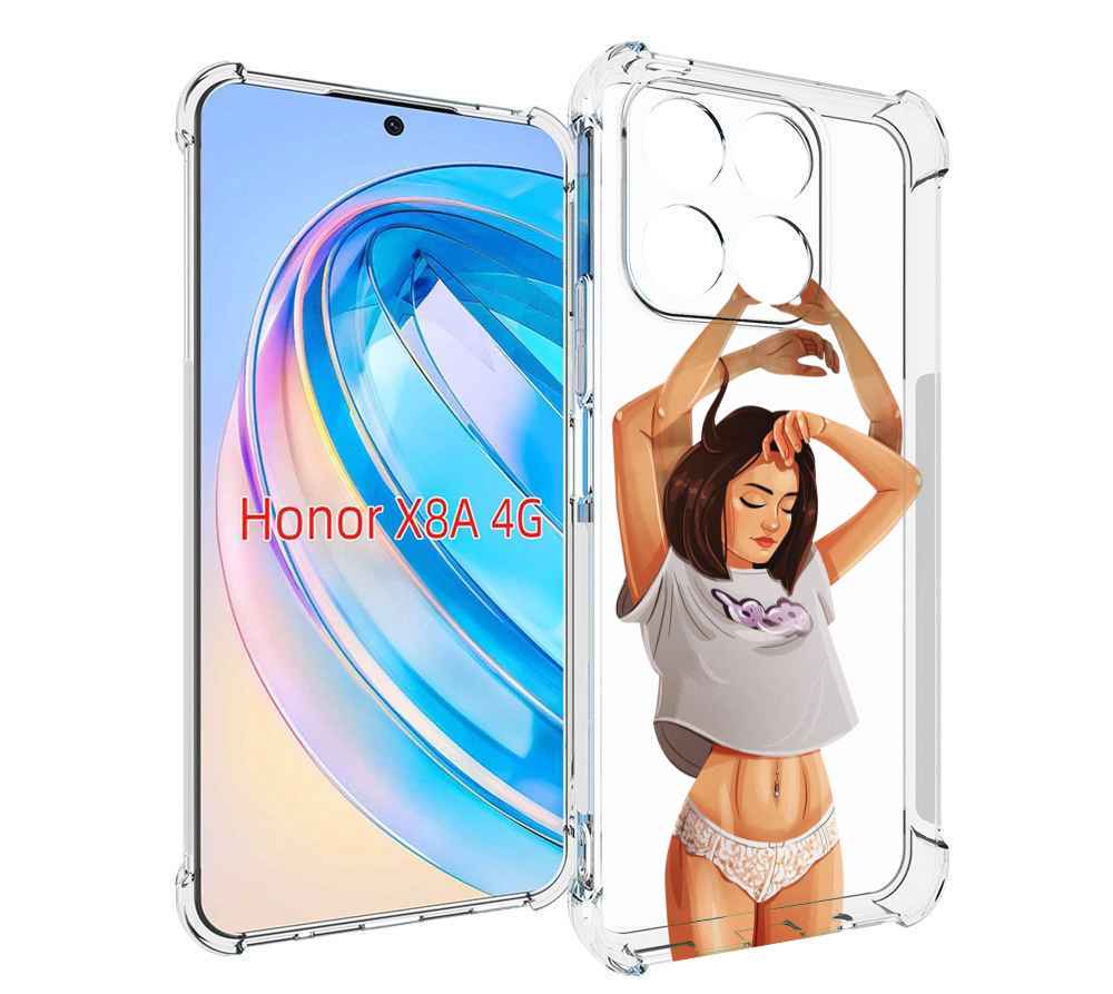 

Чехол MyPads много-рук женский для Honor X8a, Tocco