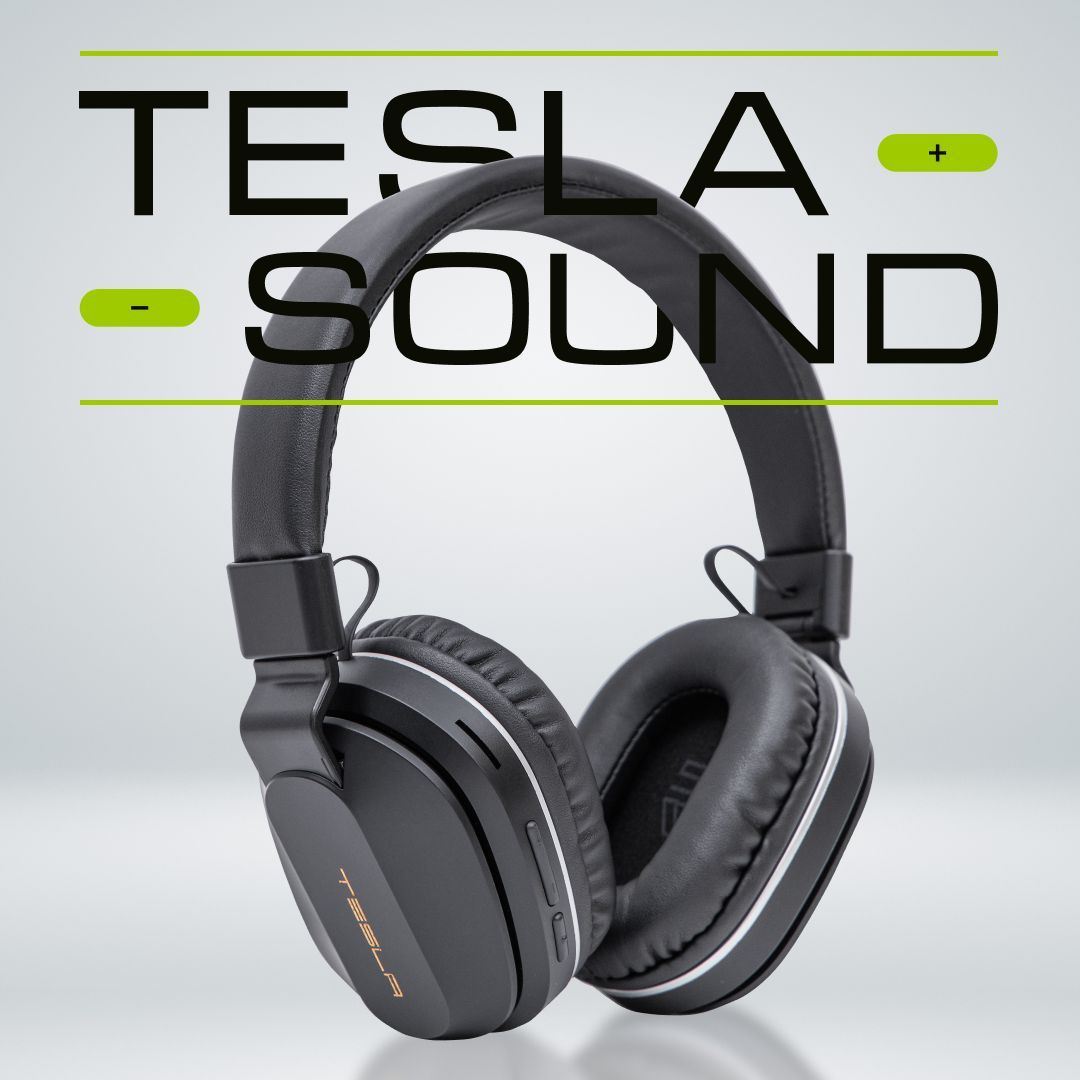 

Наушники беспроводные Tesla Experience Sound черный, Sound S1