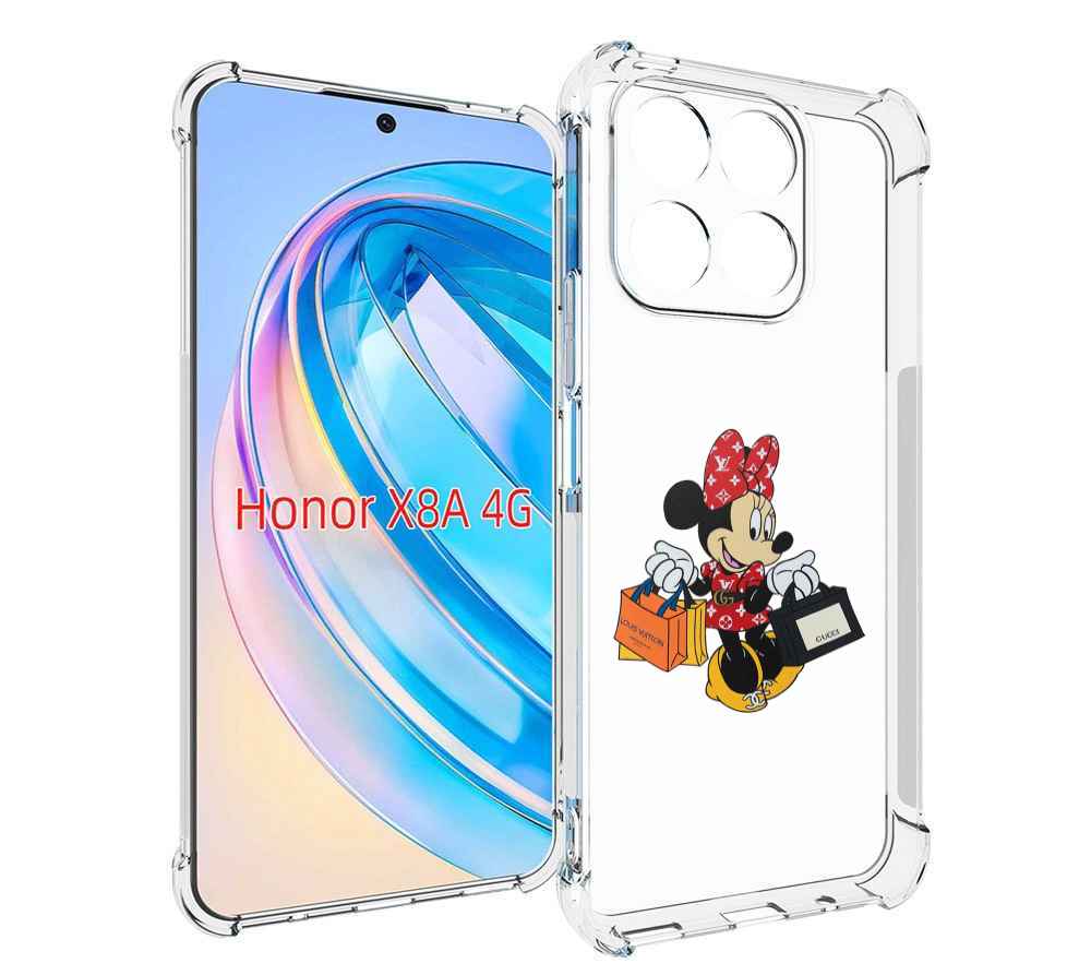 

Чехол MyPads модная-девочка-из-микки-мауса женский для Honor X8a, Tocco