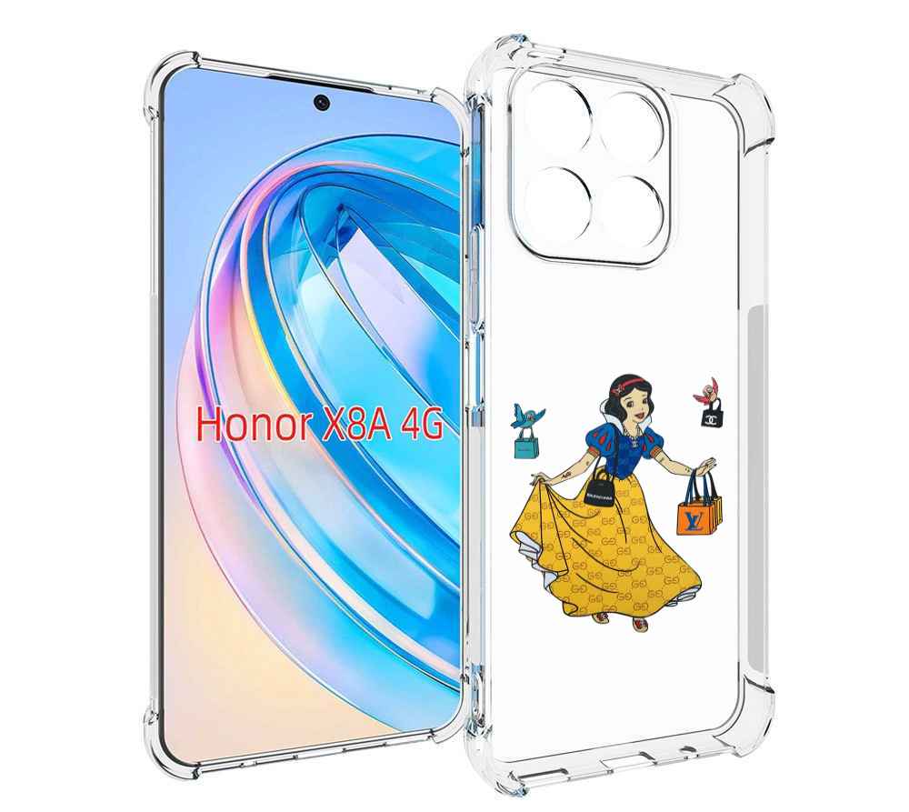 

Чехол MyPads модная-принцесса женский для Honor X8a, Tocco