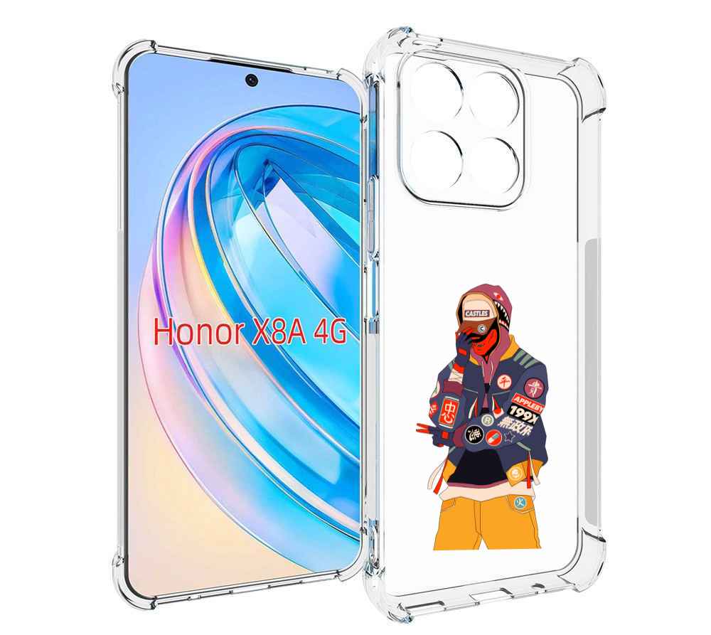 

Чехол MyPads модник для Honor X8a, Tocco