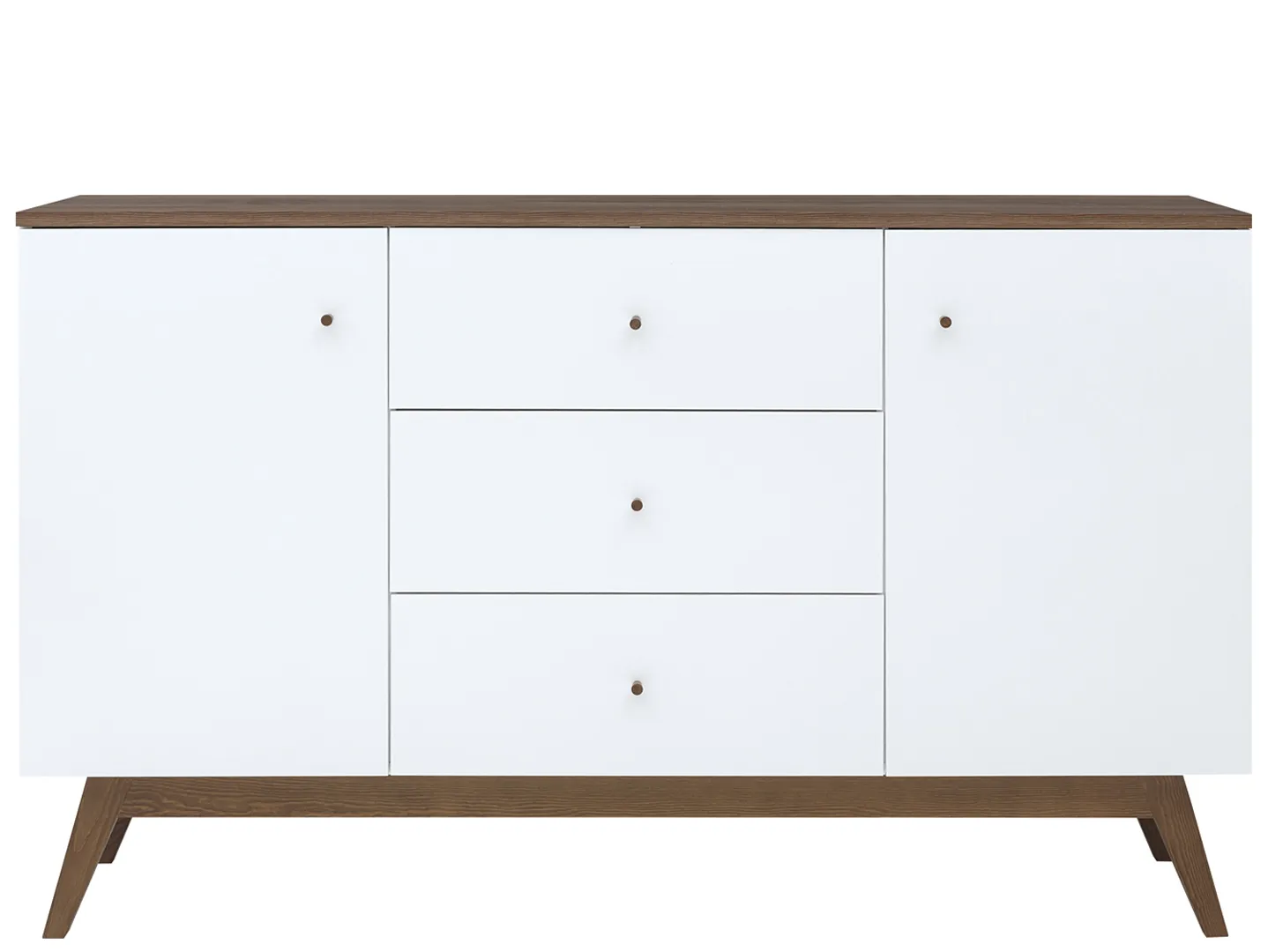 

Комод 3 ящ. Heda KOM2D3S (Белый/лиственница сибирская золотая), Heda KOM2D3S