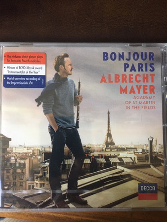 

Bonjour Paris - Albrecht Mayer (1 CD)