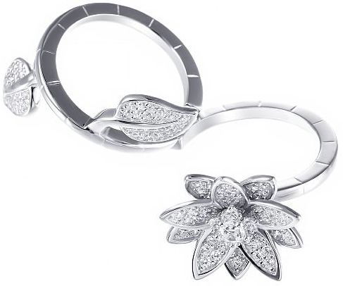 

Кольцо женское Джей Ви R10458 р.17.5, R10458