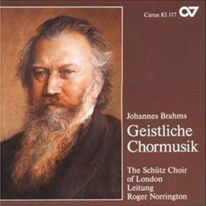 BRAHMS Sacred Choral Music (1 CD)