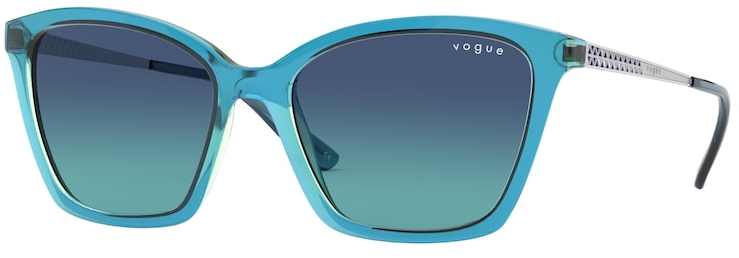 

Солнцезащитные очки унисекс VOGUE 0VO5333S / 54 28464S, голубой, 0VO5333S / 54 28464S