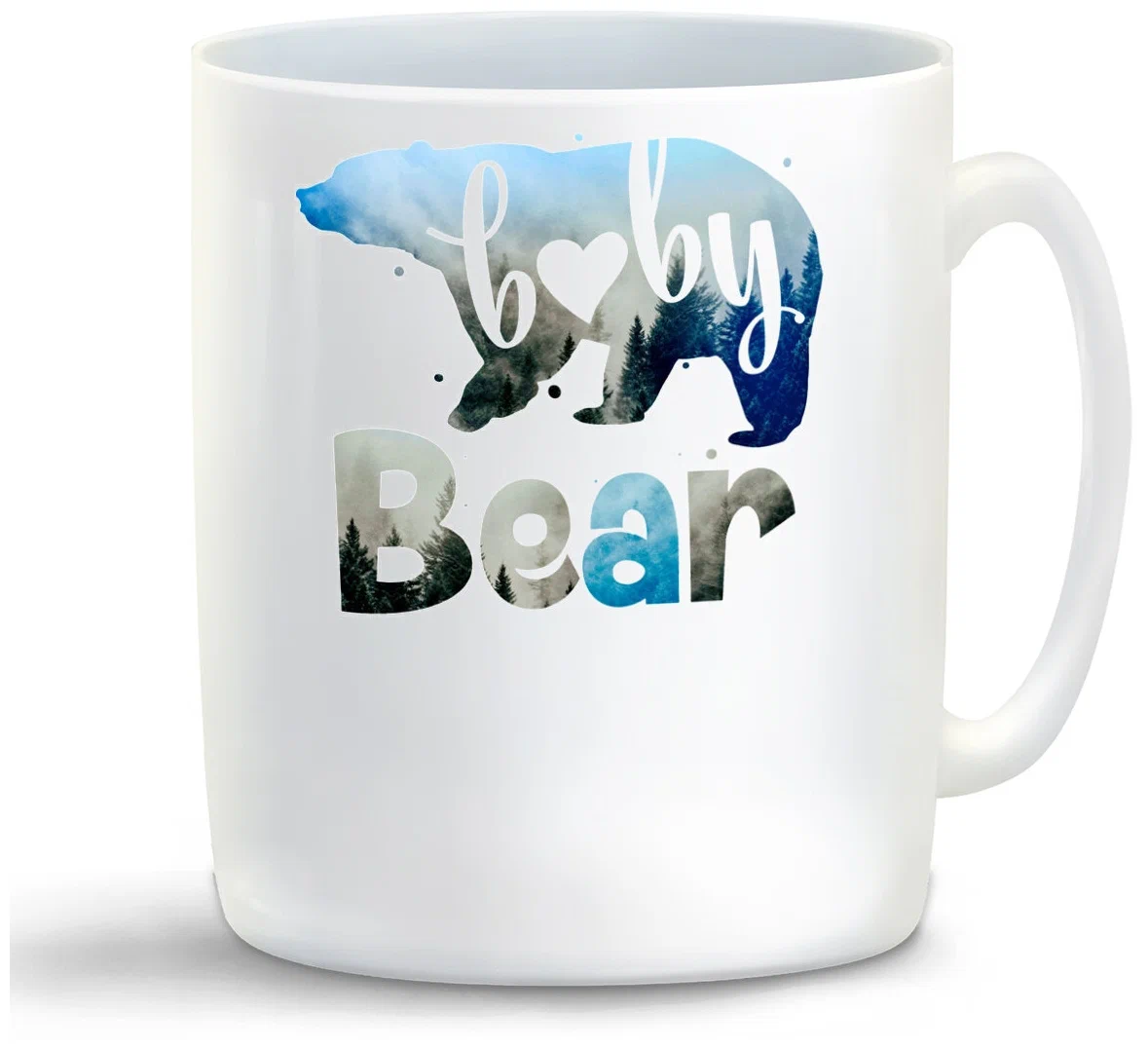 

Кружка CoolPodarok Семья. baby bear2