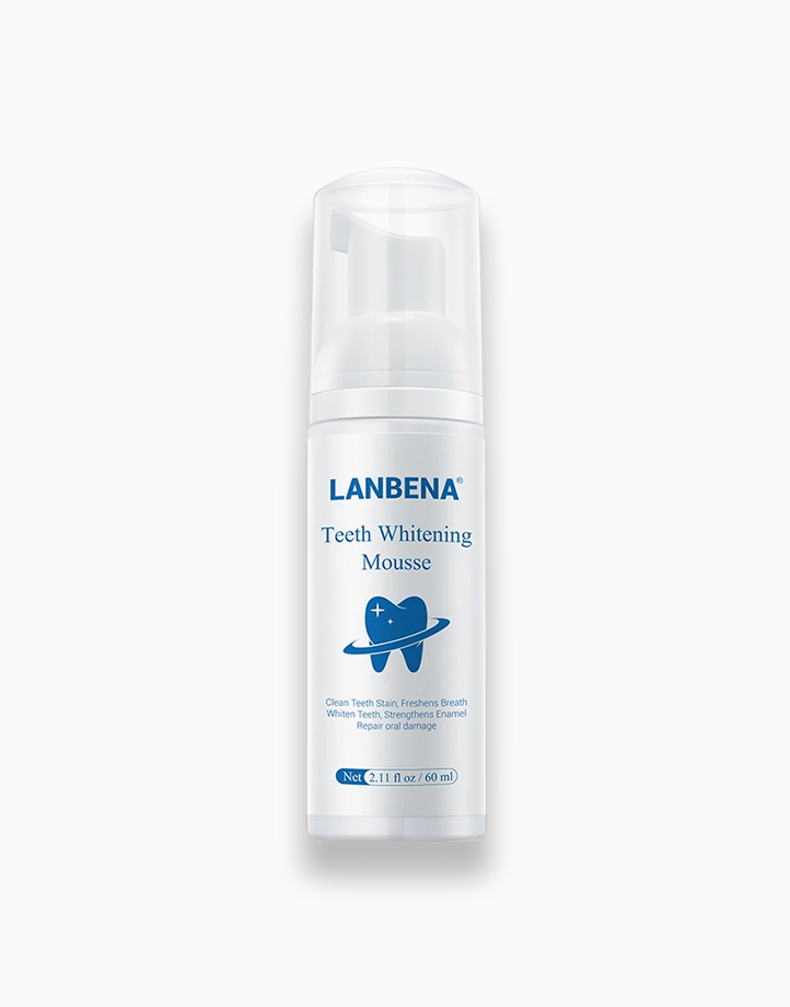 фото Отбеливающий мусс teeth whitening mousse lanbena 60 мл goodstore24