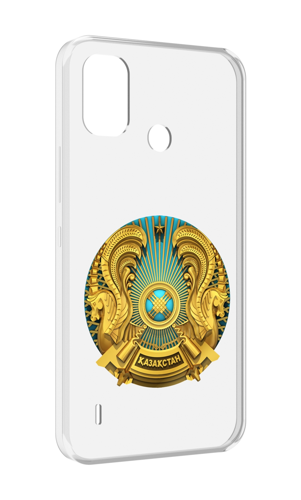 

Чехол MyPads герб-казахстана для Itel A48, Прозрачный, Tocco