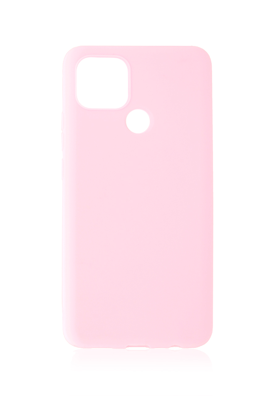фото Чехол накладка soft matte для realme c12/c25/c25s (розовый) zibelino