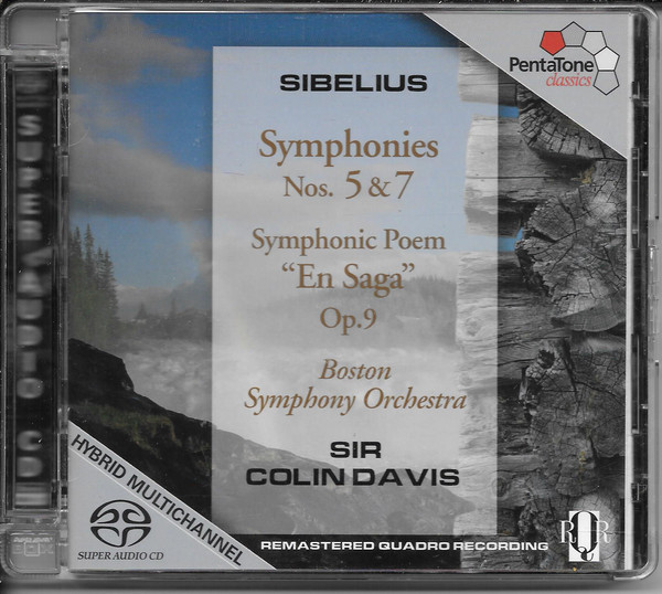 

SIBELIUS - Sym.5, 7 - Sym.Poem En Saga Op.9. / Colin Davis (1 SACD)