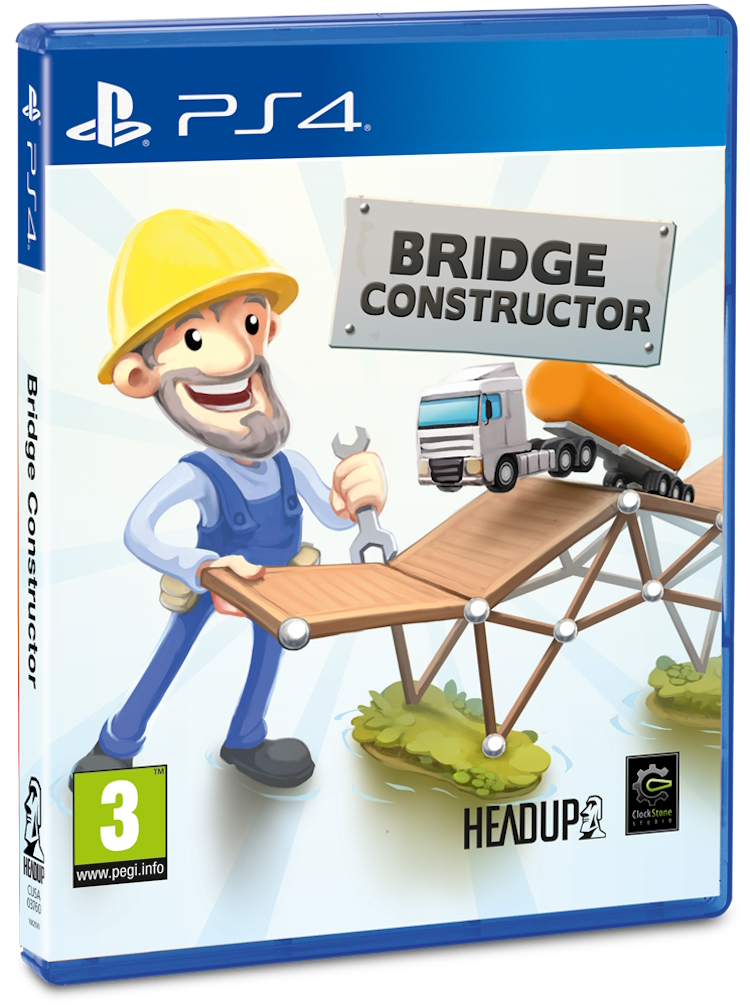 Игра Bridge Constructor (PlayStation 4, русские субтитры)