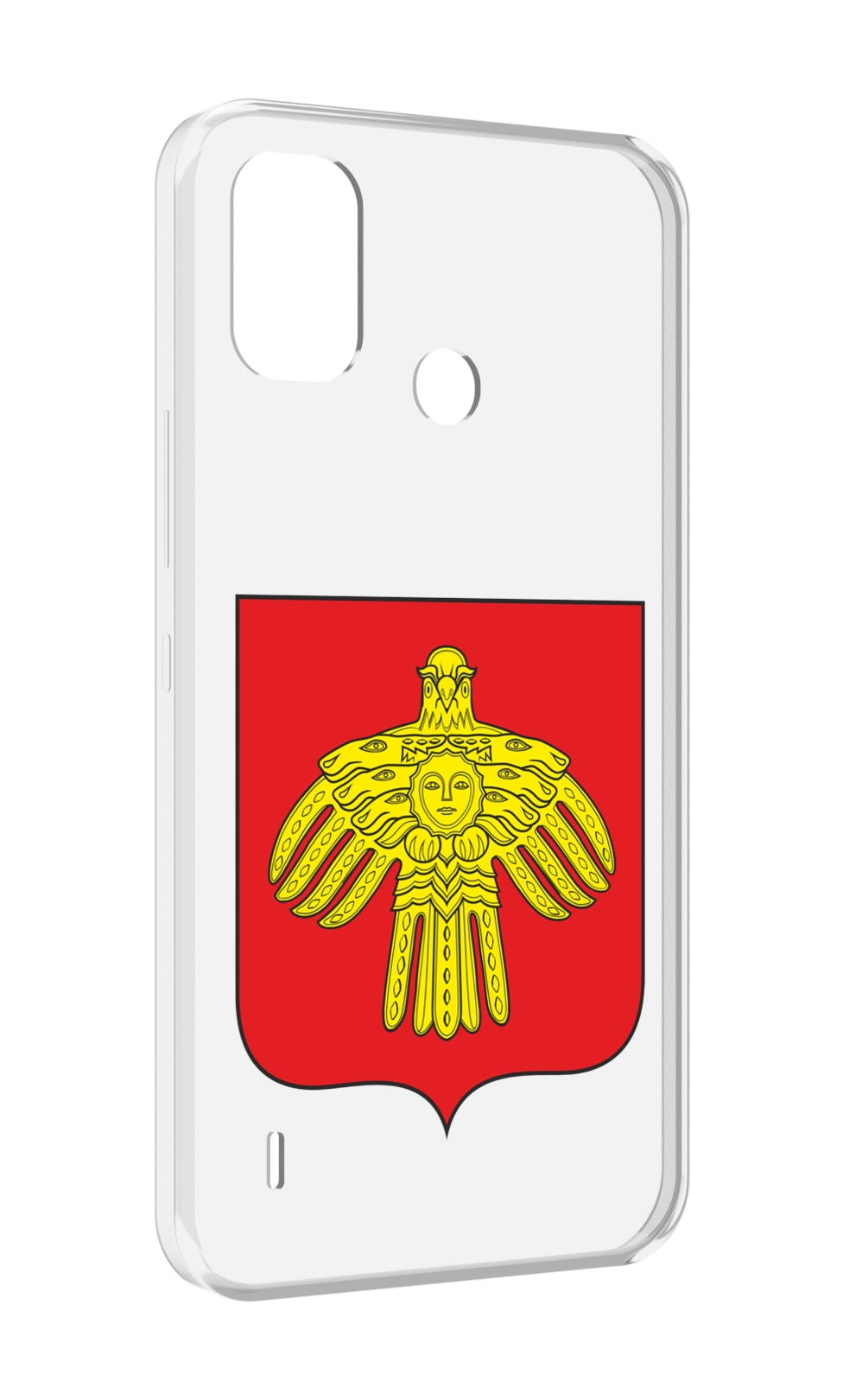 

Чехол MyPads герб-коми-сыктывкар для Itel A48, Прозрачный, Tocco