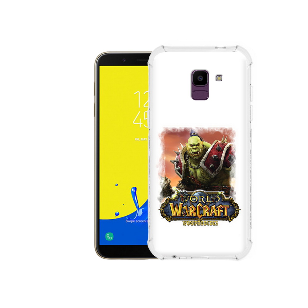 

Чехол MyPads Tocco для Samsung Galaxy J6 (2018) Варкрафт, Прозрачный, Tocco