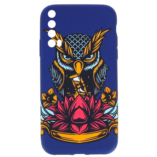 

Силиконовый чехол для Huawei P smart (2021) Helsen J68, Синий, для Huawei P smart (2021) J68