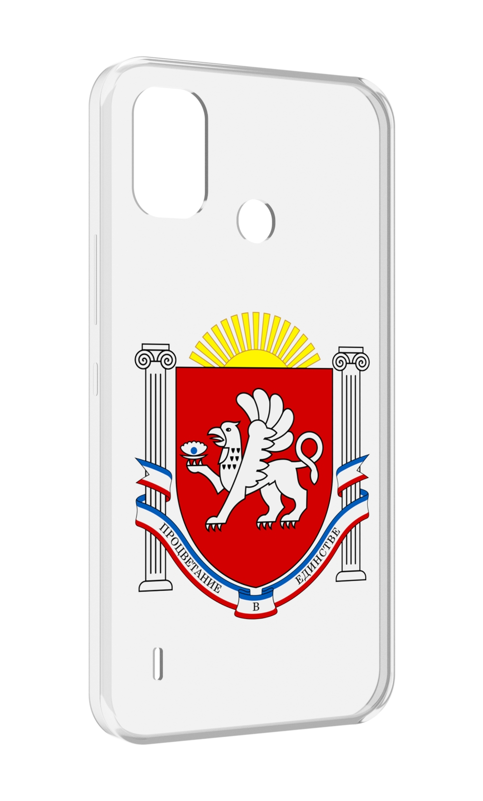 

Чехол MyPads герб-крым-симферополь для Itel A48, Tocco