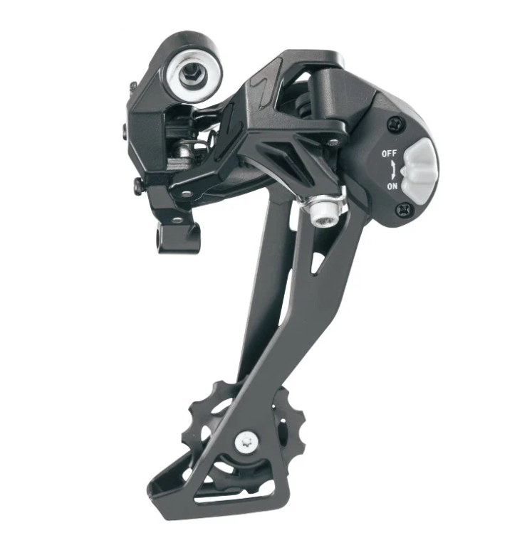 

Переключатель задний 10/11ск, MICROSHIFT RD-M625L XLE, длинная лапка, крепление на петух,, Черный, RD-M625L XLE