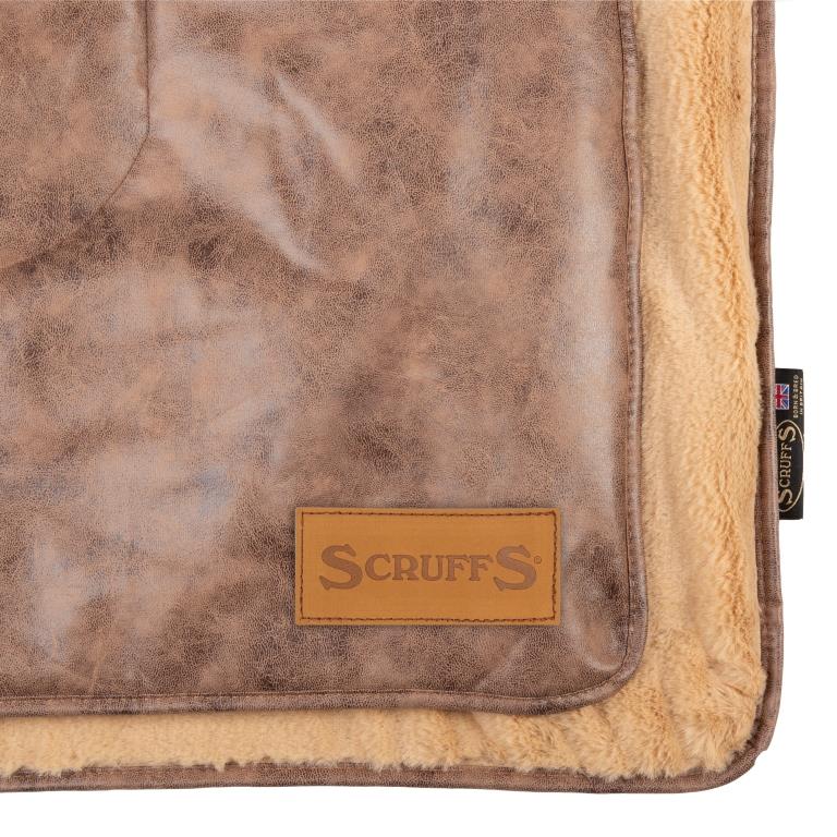 Одеяло для кошек и собак Scruffs полиэстер, шоколадный, 28x26 см