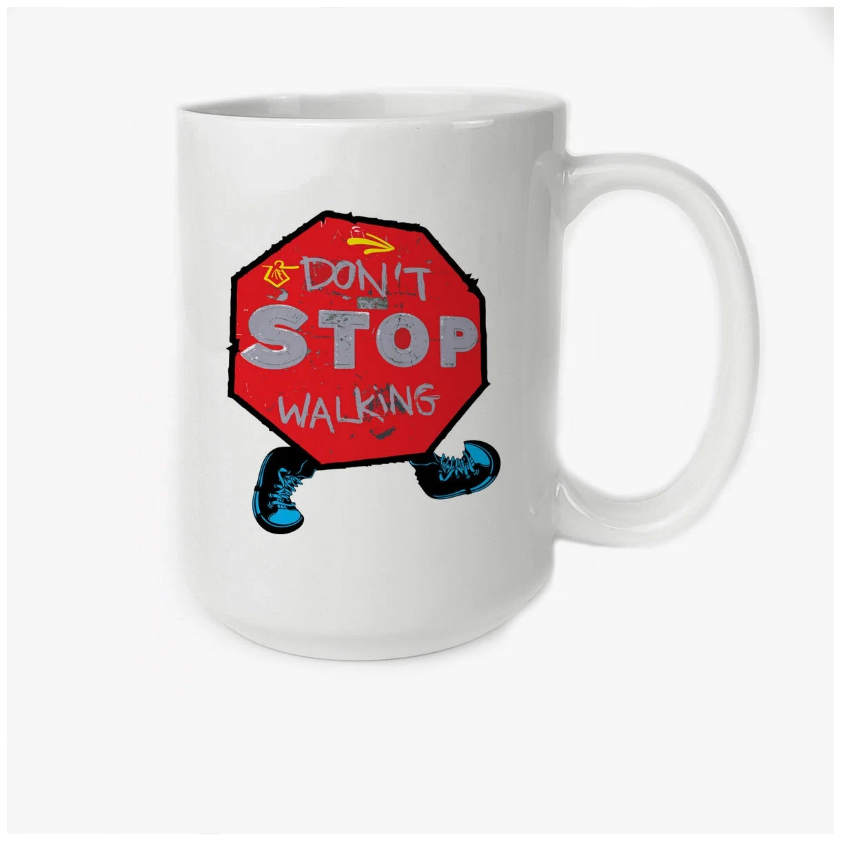 

Кружка CoolPodarok Dont stop walking