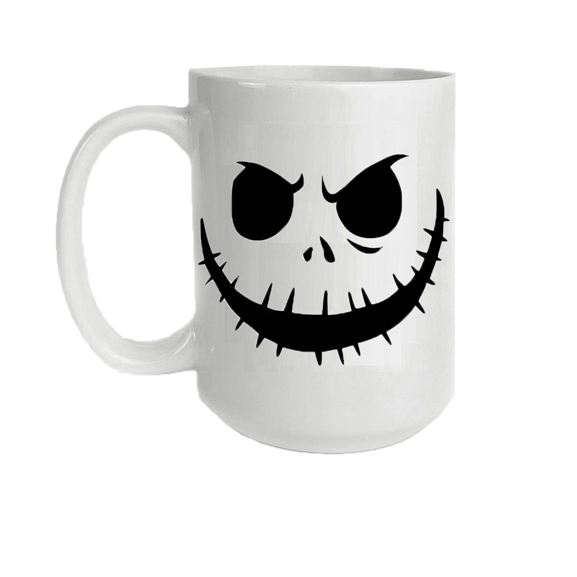 

Кружка CoolPodarok Halloween Джек ЧБ
