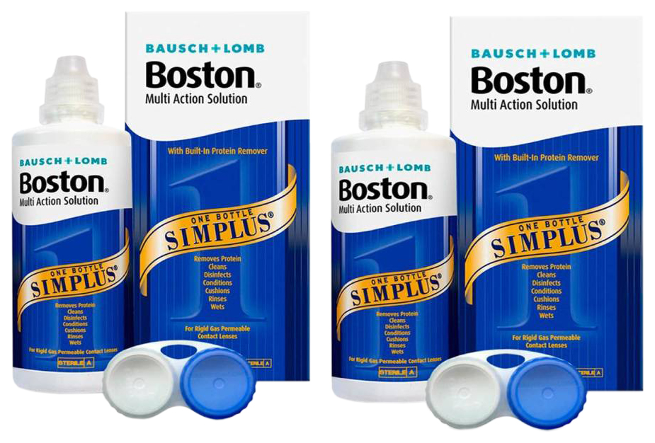 Купить BAUSCH+LOMB Boston SIMPLUS, 120 мл - 2 шт.., Bausch&Lomb