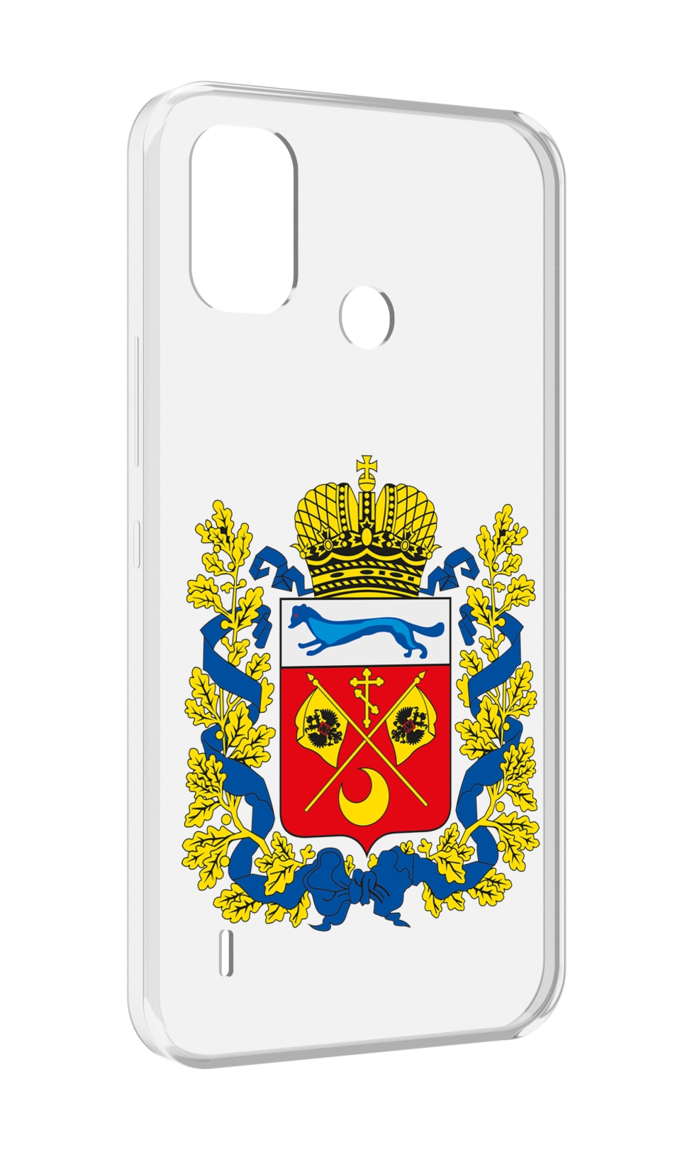 

Чехол MyPads герб-оренбургская-область для Itel A48, Прозрачный, Tocco