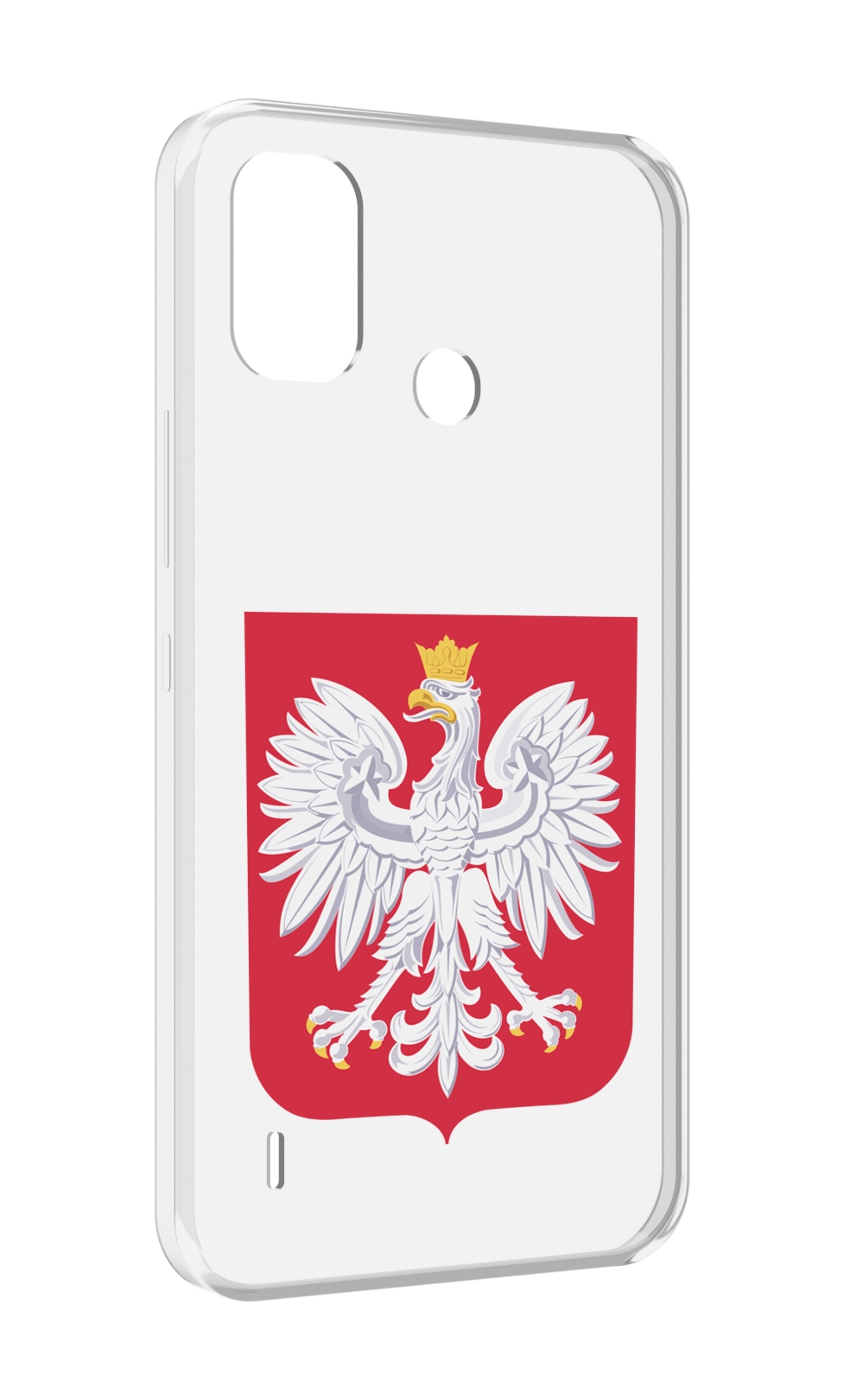 

Чехол MyPads герб-польши для Itel A48, Прозрачный, Tocco