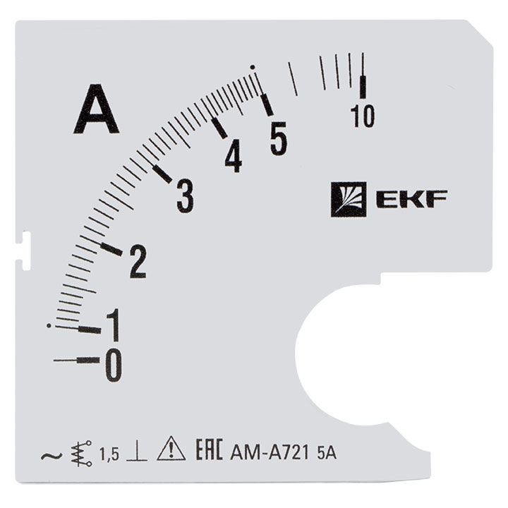 

Шкала сменная для A721 5/5А-1,5 EKF PROxima