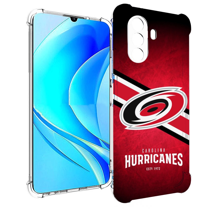 

Чехол MyPads каролина харрикеинс мужской для Huawei Nova Y70 / Nova Y70 Plus, Прозрачный, Tocco
