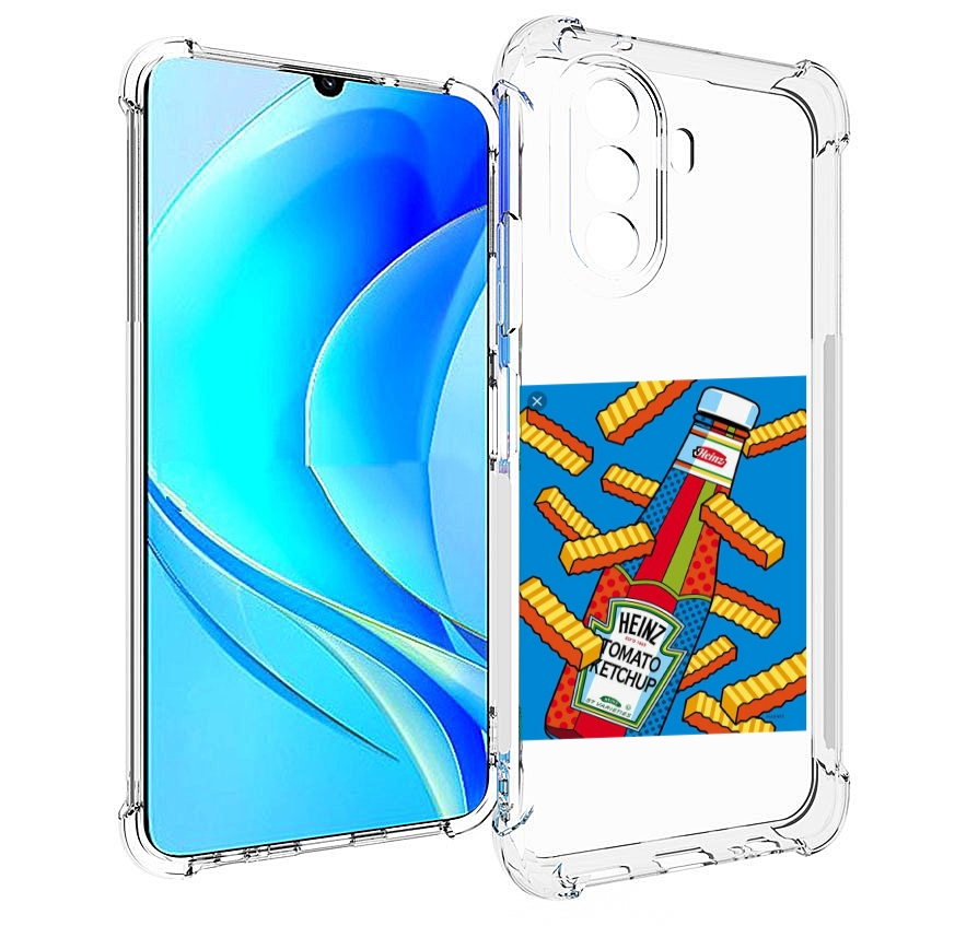 

Чехол MyPads картошка с соусом для Huawei Nova Y70 / Nova Y70 Plus (MGA-LX9N), Прозрачный, Tocco