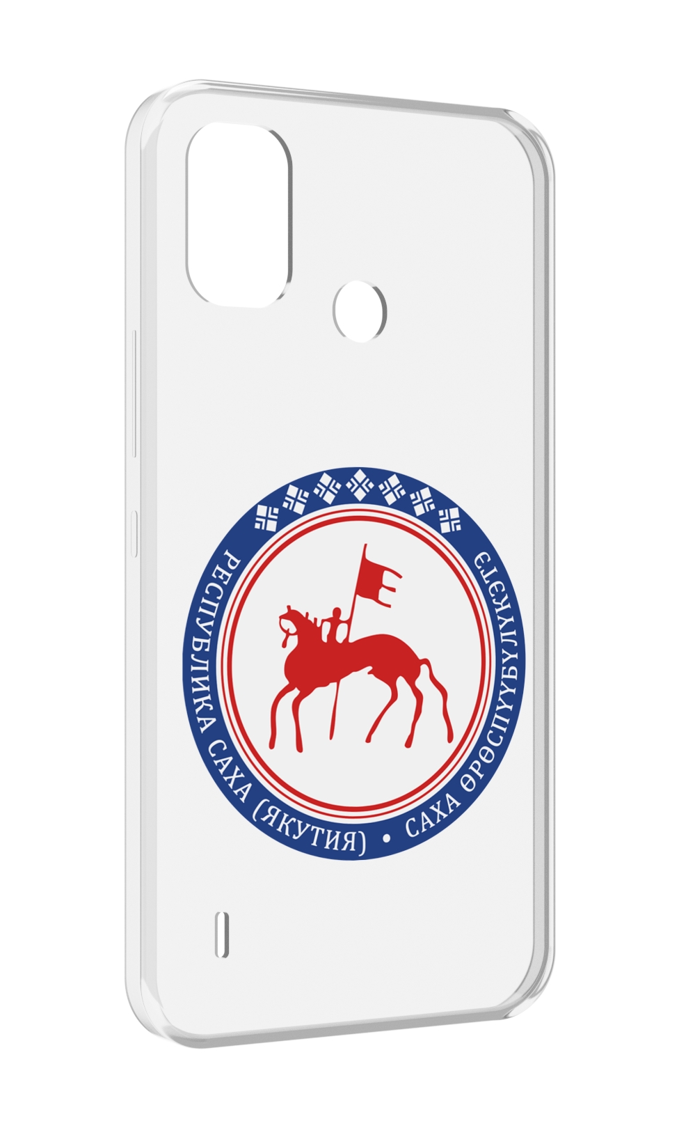 

Чехол MyPads герб-саха-якутия для Itel A48, Прозрачный, Tocco