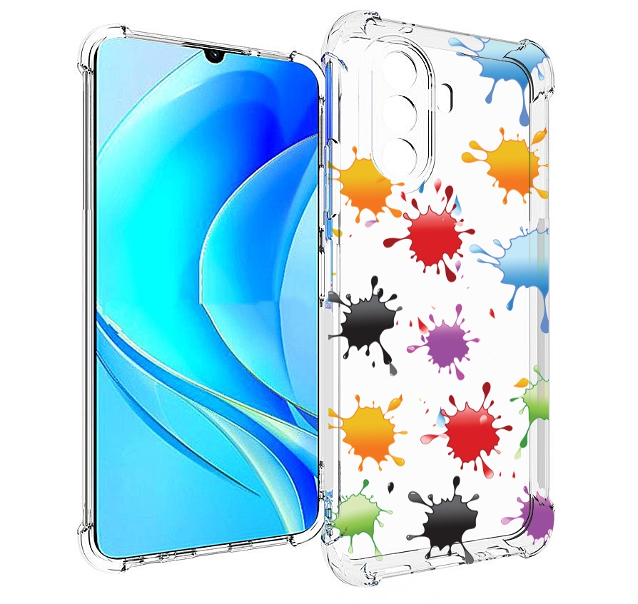 

Чехол MyPads кляксы для Huawei Nova Y70 / Nova Y70 Plus (MGA-LX9N) / Huawei Enjoy 50, Прозрачный, Tocco