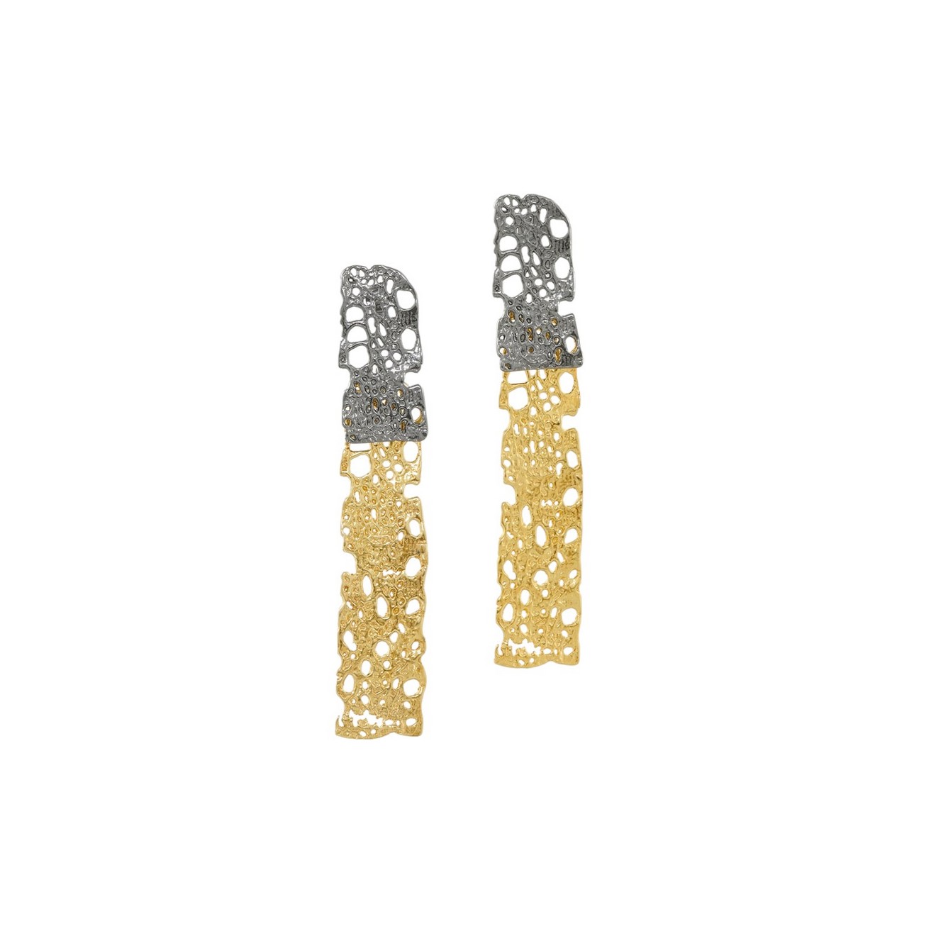 

Серьги подвески из бижутерного сплава Katerina Vassou KV23.2-302605G, KV23.2-302605G