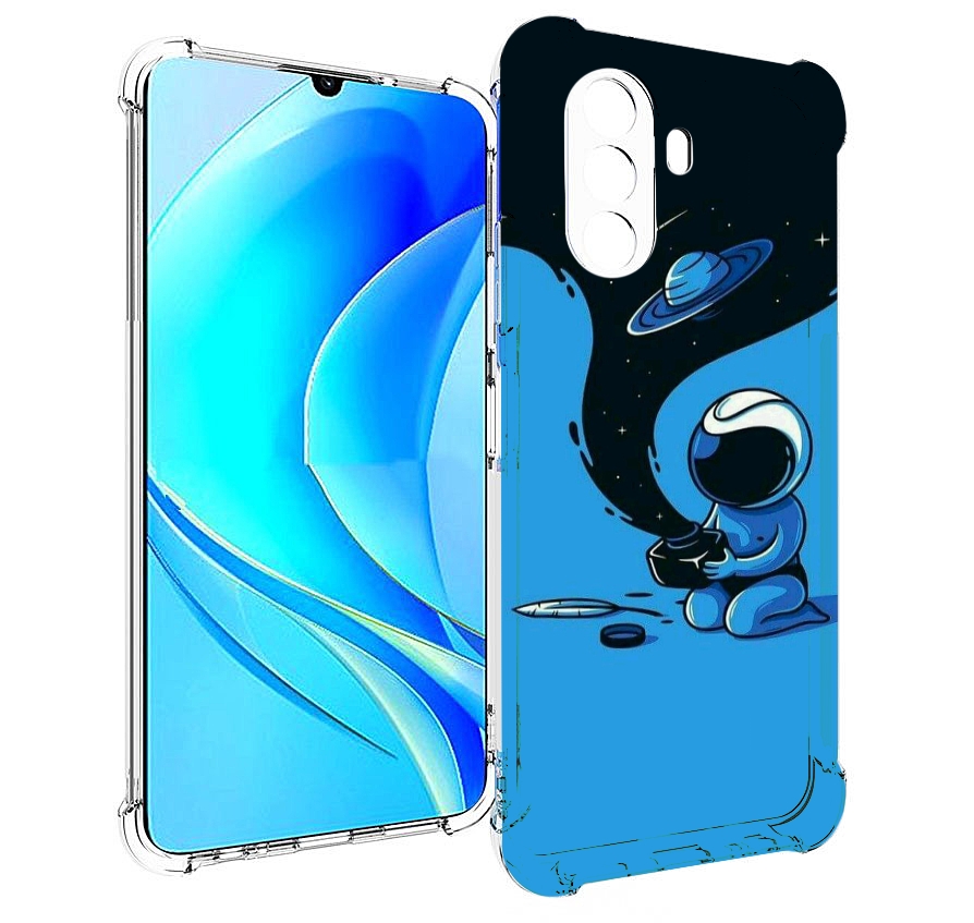 

Чехол MyPads космос из черной краски для Huawei Nova Y70 / Nova Y70 Plus (MGA-LX9N), Прозрачный, Tocco