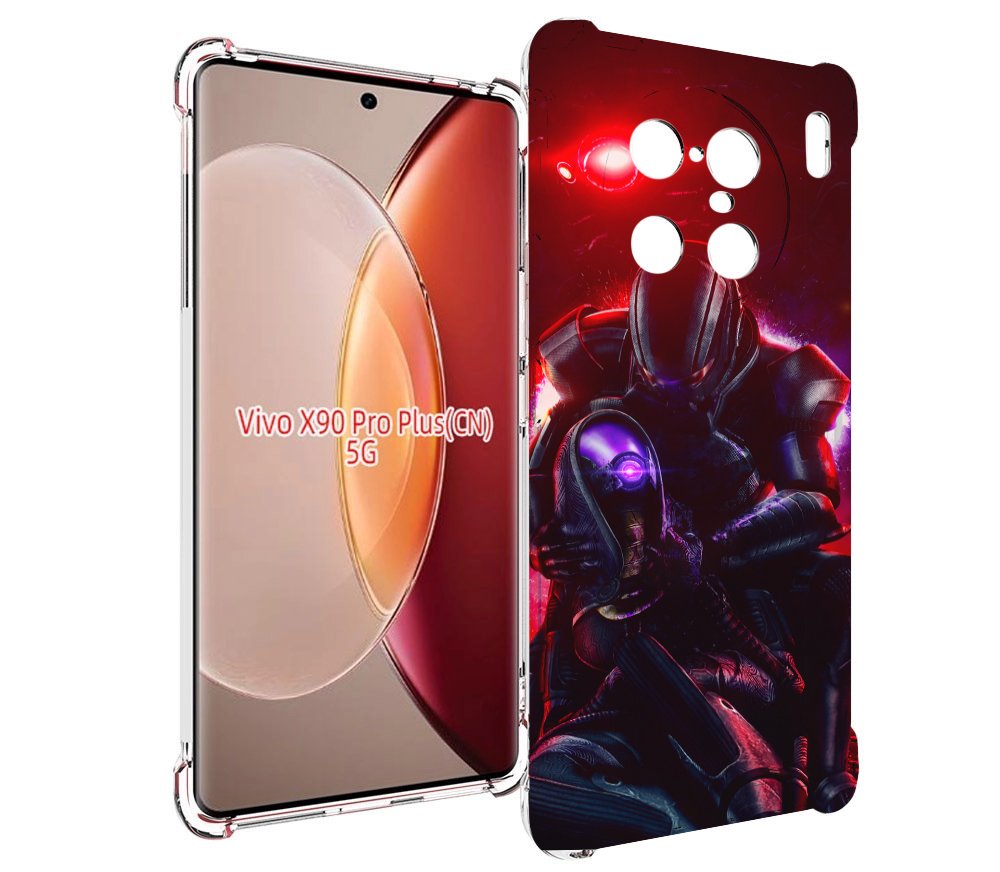 

Чехол MyPads Mass Effect для Vivo X90 Pro Plus, Прозрачный, Tocco