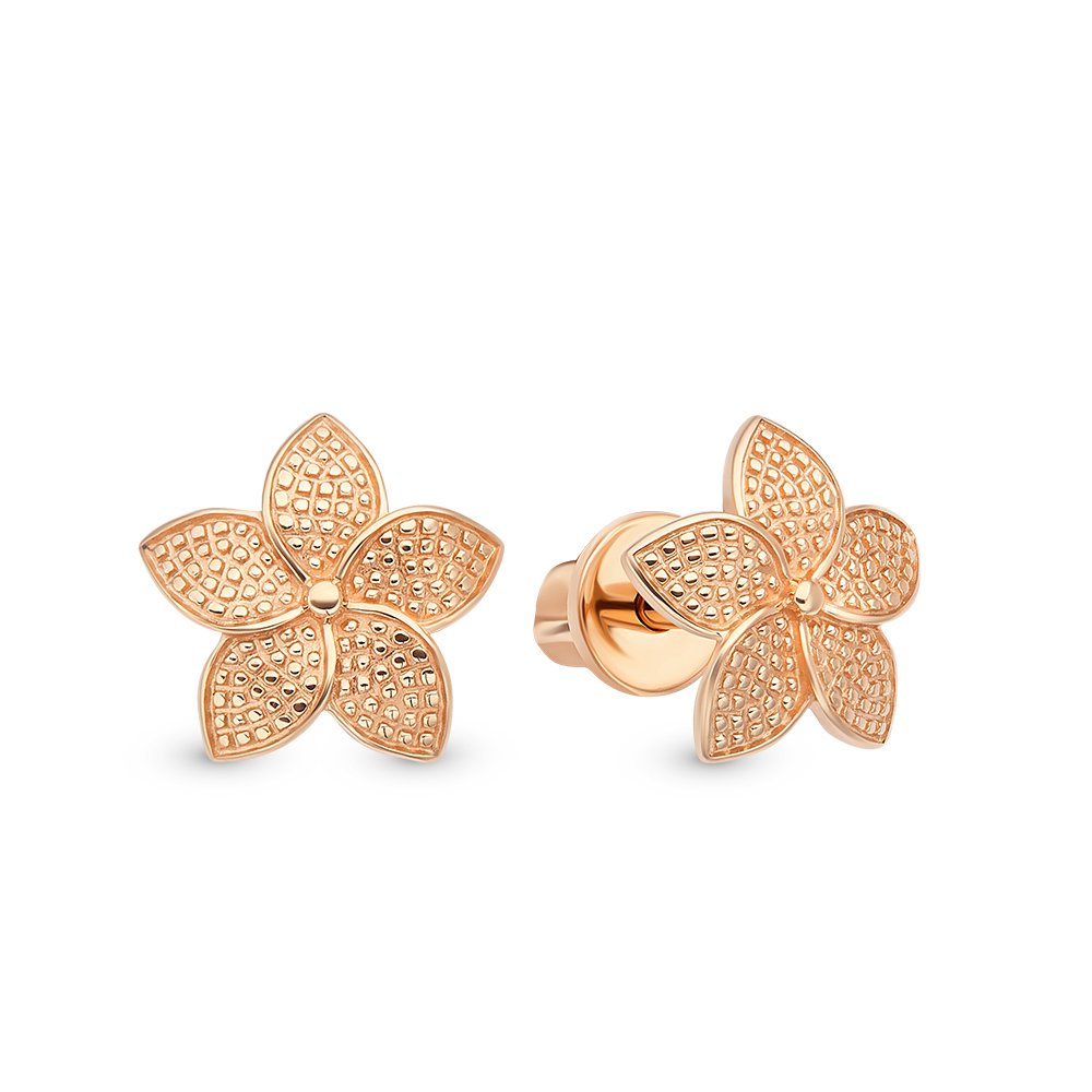 

Серьги из красного золота 585Gold 402003641, 402003641